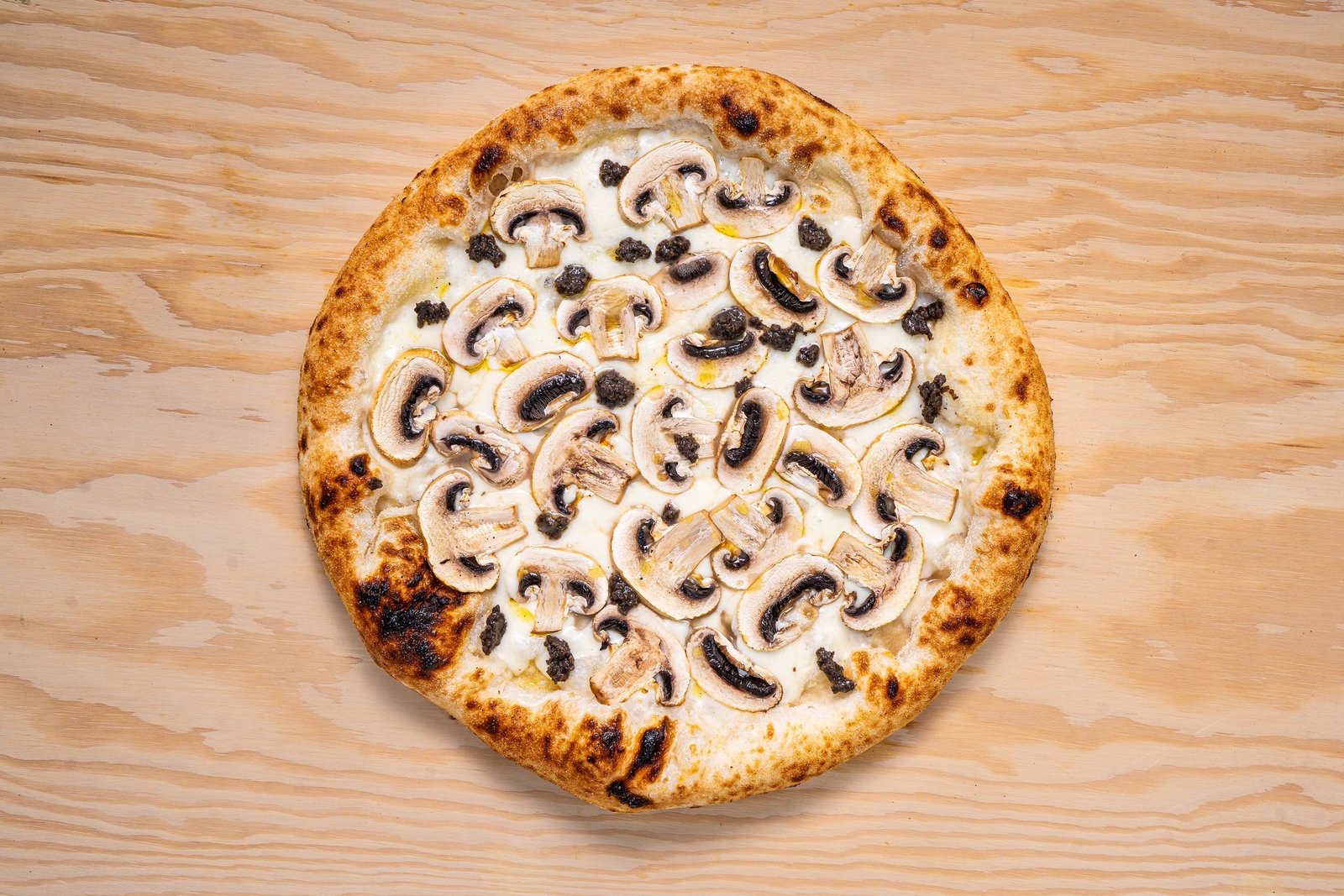 Pizza Prosciutto e Funghi